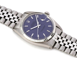 Rolex DATEJUST 1601 SS with "Stella" Purple Dial