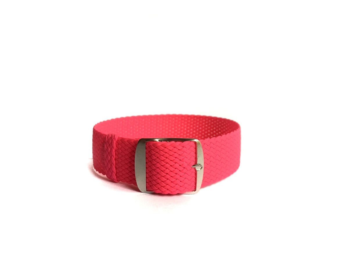 Khaki Woven Perlon Strap Fashion Plus Vintage